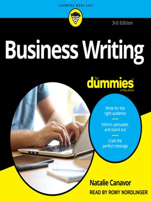 cover image of Business Writing For Dummies